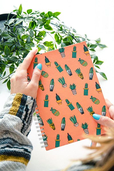 CoNotes Hard Cover Spiral Dotted Notebook - Bullet Journal