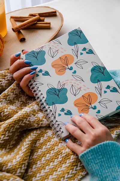 CoNotes Hard Cover Spiral Dotted Notebook - Bullet Journal
