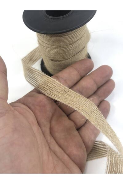 Bontex Panglică de Ambalare Panglică Jută Lățime 1,5 Cm 5 Metri – Panglică