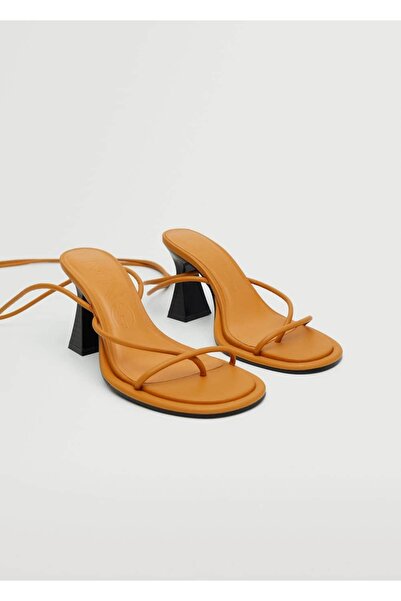 MANGO Woman Strappy Heel Sandals