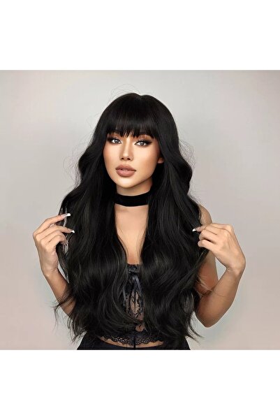 Fenomen Peruk Πολυτελές μοντέλο με φαρδιά κυματιστή κεντήματα