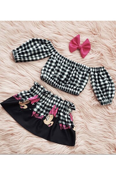 NA ADDESIGN Σετ μπλούζα με φούστα Mickey Mouse για κορίτσι