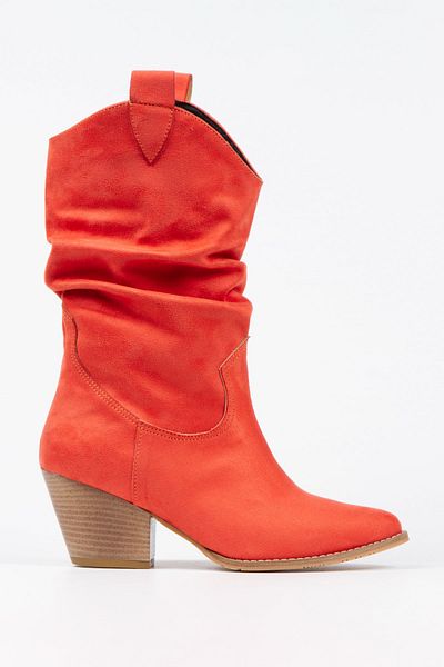 irmona Κοντές μπότες Tokyo Orange Orange Luxury Suede Bellows