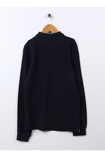 U.S. Polo Assn. Hanorac simplu bleumarin pentru băiat Tp01kıdssk022