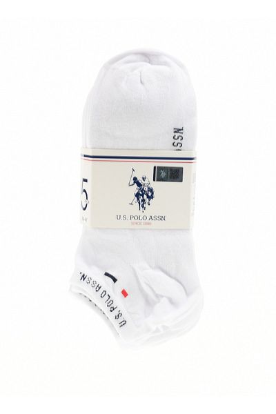 U.S. Polo Assn. Șosete, 1 - 2, Alb