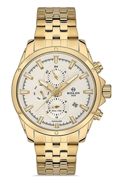 Hislon ساعة يد رجالية Dt132g-08sg