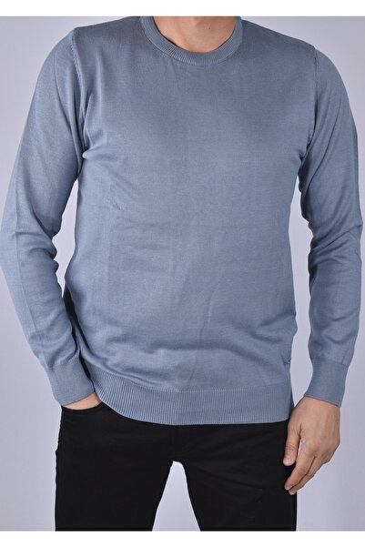 Raymons R22920 طاقم الرقبة عادي تريكو / نيلي فاتح / م