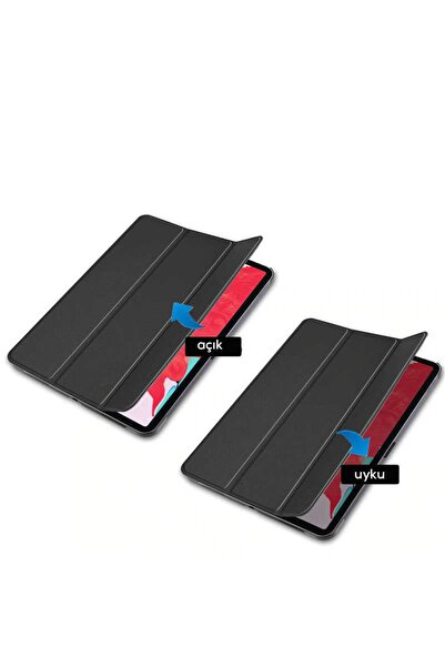 Genel Markalar Apple Ipad Air 10.9 2022 (5.nesil) Için Uyumlu Smart Cover Standlı 1-1 Kılıf Kapak
