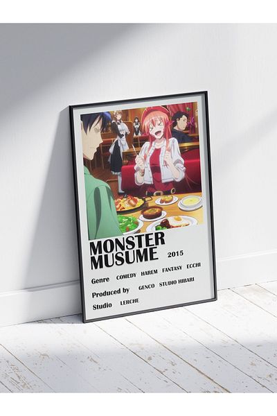 Postifull Αφίσα Anime - Χαρτί με χοντρή επίστρωση, διακόσμηση Duar χωρίς πλαίσιο