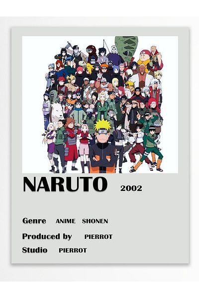 Postifull Αφίσα Anime - Διακόσμηση τοίχου Anime And Manga - Διακόσμηση δωματίου Anime - Χωρίς πλαίσιο - Χαρτί με παχιά επίστρωση