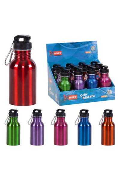 Mikro Mt-2837 Çelik Termos Metalik 400 ml