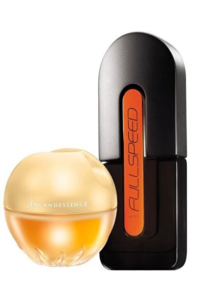AVON Full Speeed Edt 75 ml Erkek Parfümü + Incandessence Edp 50 ml Kadın Parf...