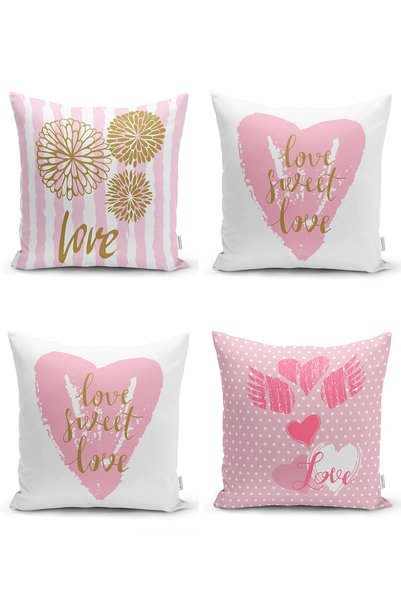 Generic Brand 4-Piece Valentine's Day Concept Special Design Modern Combinati...