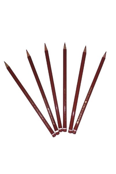 Fatih Red Cap Pen 6 Pieces