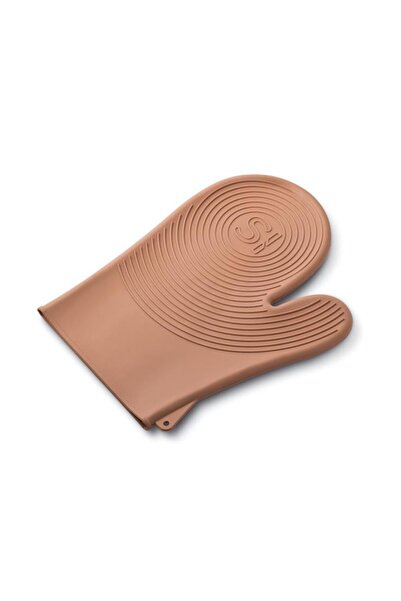 Silicolife Silikon Isıya Dayanıklı Yanmaz Yapışmaz Fırın Eldiveni SL045 KAHVE...