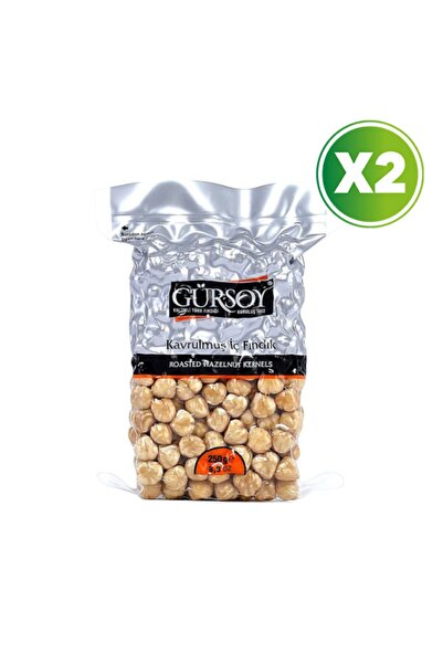 Gürsoy Kavrulmuş Iç Fındık Vakumlu 250g - 2 Li