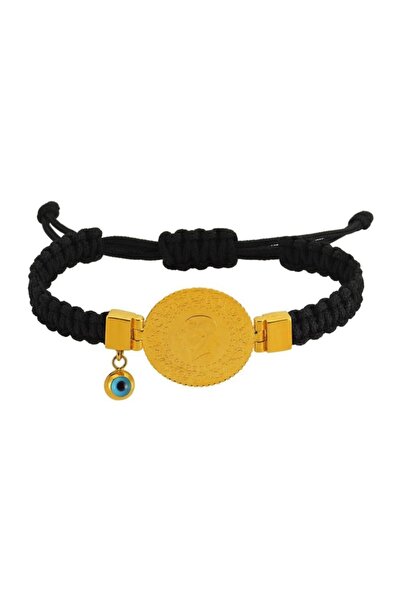 BİLEZİKHANE İpli Çeyrek Altınlı Bileklik