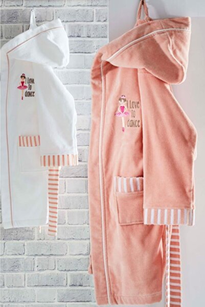 Genel Markalar Balerin Kız Çocuk Bornozu Pudra 11-12 Yaş