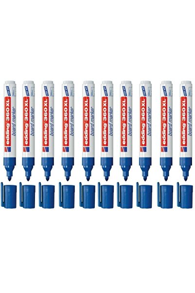 Edding 360xl Beyaz Tahta Kalemi Mavi 10 Lu Kutu