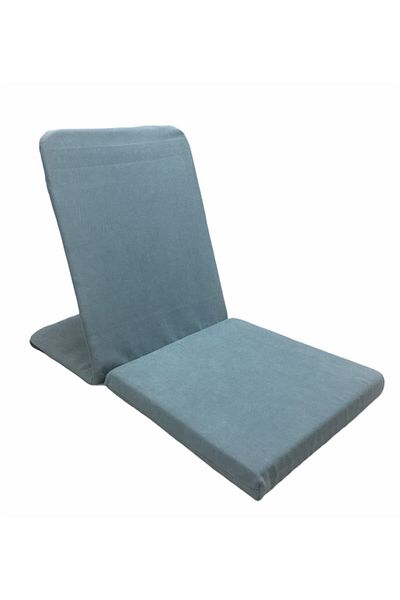 REMEGE Meditation Chair - Backjack - Supported Floor Cushion - Thai Feather Cotton Fabric
