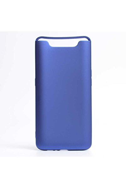 Samsung A80 Compatible (soft Design) Soft Silicone Case Saxe Blue
