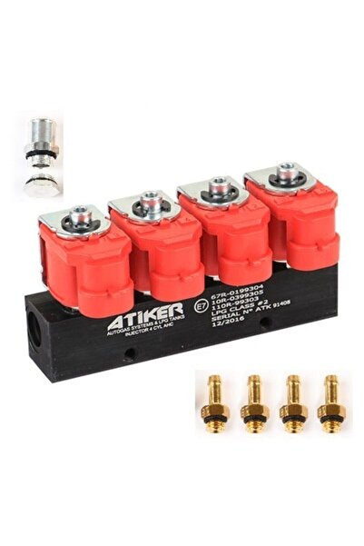 ATİKER Kırmızı Enjektör Ahc Lpg Enjektörü