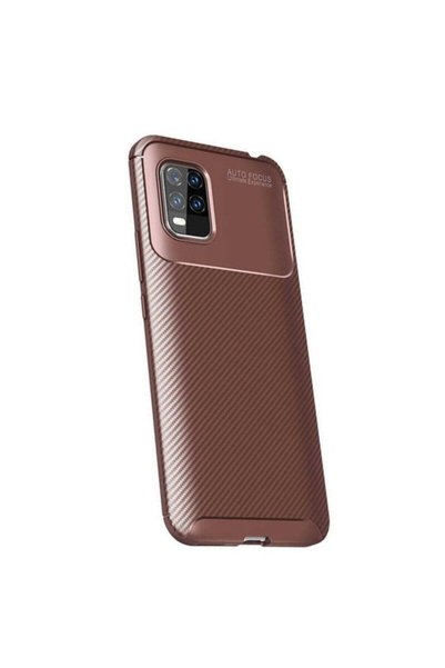 tekno grup Case Carbon Pattern Lux  Silicone for Xiaomi Mi 10 Lite + Nano Scr...