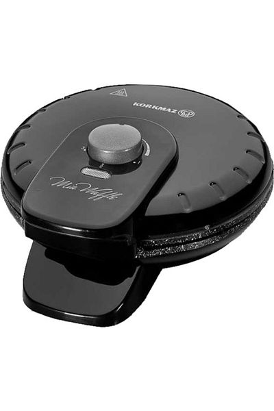 KORKMAZ Mia Black Waffle Maker A319-05