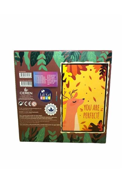 Lilamor Lilart Puzzle Geyik 96 Parça-19x28 Cm