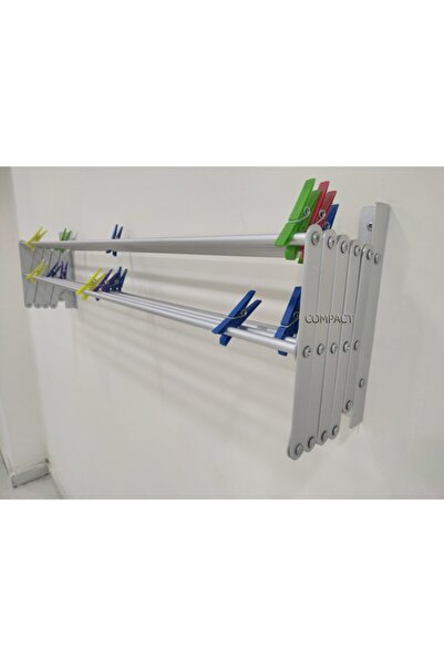 COMPACT Çamaşırlık 80 Cm 7 Askılı Modeli 5,60 Metre Askı Alanı