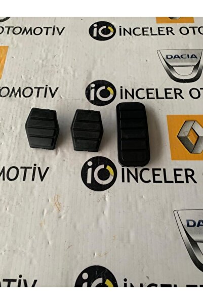 İnceler Renault Brodway Sprıng R9 Gaz+fren+debrıyaj Pedal Lastığı Takımı