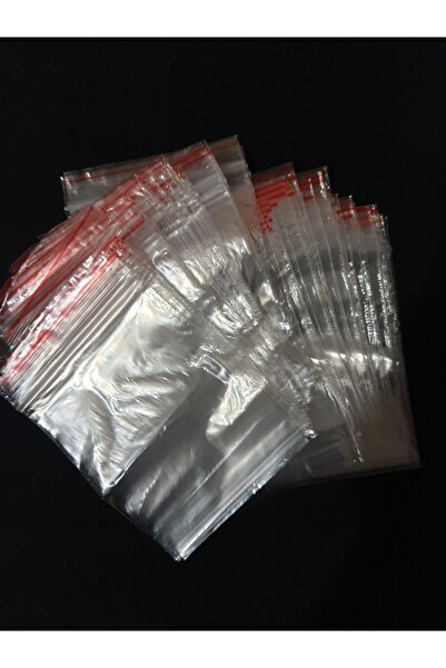 YİĞİT TİCARET 10x12 Kilitli Açılır Kapanır Torba, Kilitli Çok Amaçlı Naylon Poşet - 100 Adet