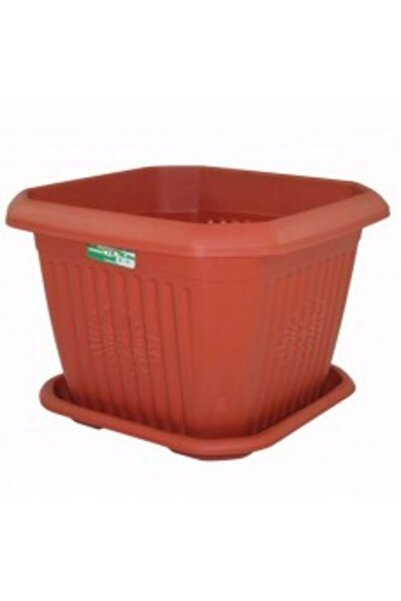 Hak Plastik Hak Saksı Kare 8 No