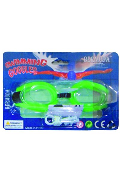 BERMUDA نظارات السباحة مع هدية سماعة الرأس - 208a