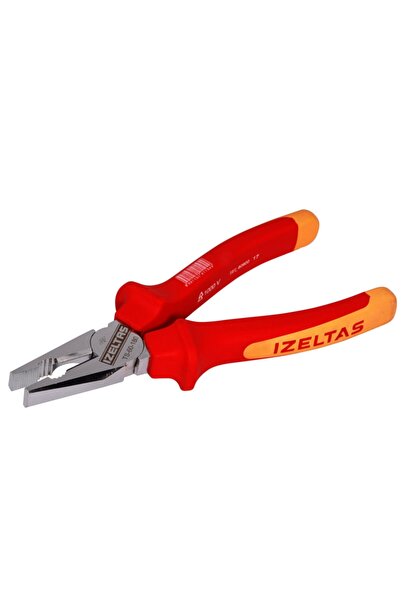 İzeltaş Kombine Pense Elektrikçi Izoleli 1000 V 3020126200-200mm
