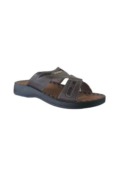 Akınal Bella Ανδρικές Παντόφλες Casual Καφέ 3300.μ.188