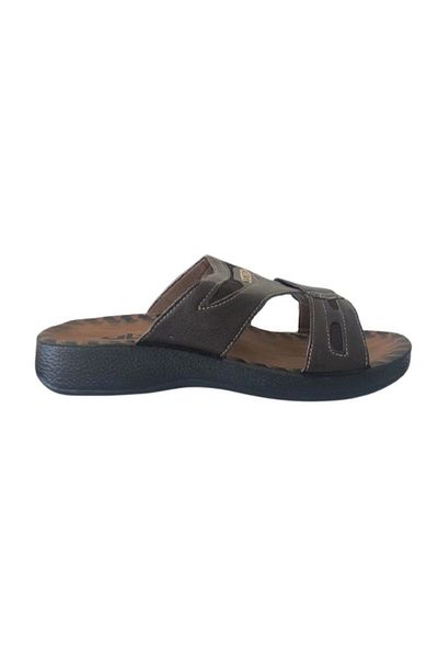 Akınal Bella Ανδρικές Παντόφλες Casual Καφέ 3300.μ.188