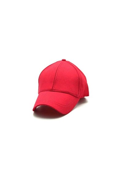 rüya butik Капелюх Прямий Червоний