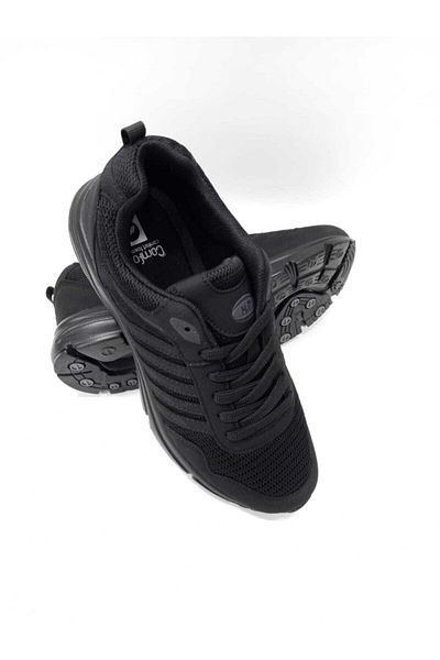 M.P. Men's Black Alaska Running Sneakers