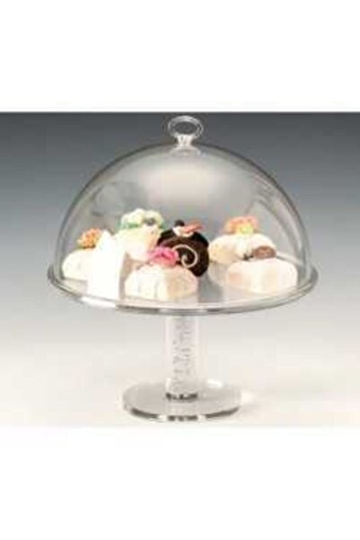 Zicco Aklirik Footed Pc Covered Jar Display Stand 32.5 cm