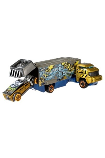 KAPANACAK - Barbie & Hot Wheels Hot Wheels Taşıyıcı Tırlar Bank Roller Fkw88