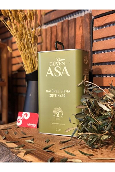 GÜVEN ASA ZEYTİNYAĞLARI Naturel Sızma Zeytinyağı 3l / Helal Sertifikalı