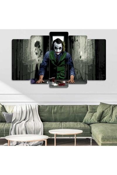 EVLOYA Joker - 5 Parçalı Tablo