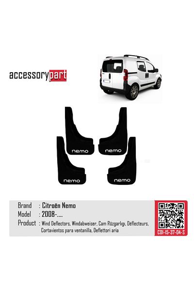 RE&AR TUNING Citroen Nemo Shoe Holder 4-Piece Front/Rear Set