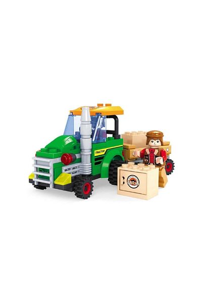 Sunman 28401 Blx Farm Tractor and Tow Truck / 103 Pieces / +6 Years