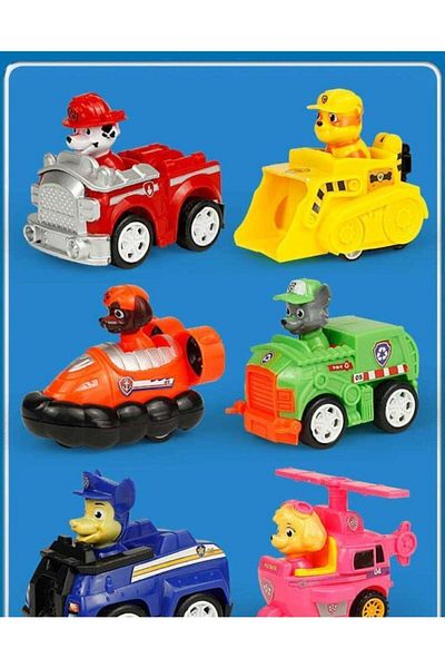 DLN Paw Patrol Paw Patrol Heroes & Vehicles Toy Set Set of 9