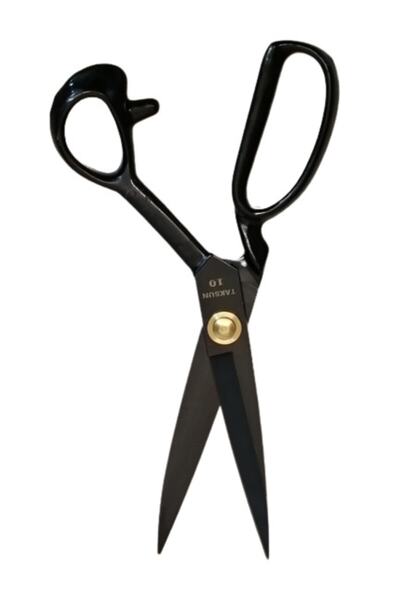 Taksun A-250 Küçük Boy 260cm Terzi Kumaş Kot Denim Makası Siyah Saplı Orjinal Ürün