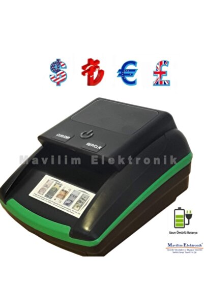 Bill Counter Al-130 F4 Sahtepara Kontrol Makinesi Tl, Usd, Euro, Gbp