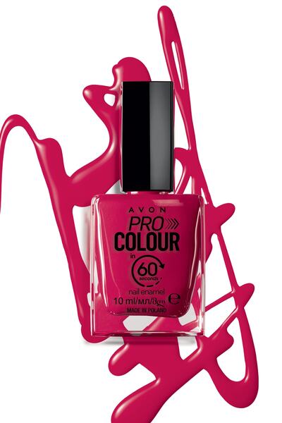 AVON Pro Color Oje - Fierce Pink