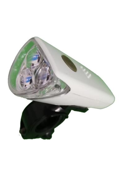 Peak Rectus 3 Led Li Bisiklet Ön Pilli Lamba Far Işık